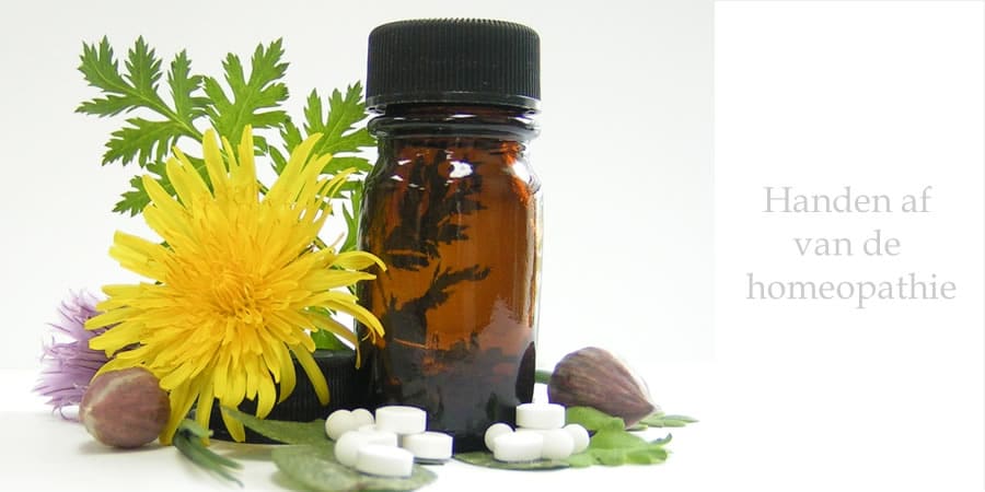 Handen af van de homeopathie